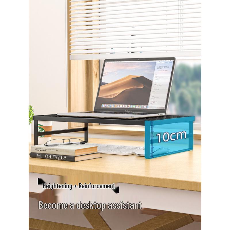 Adjustable Laptop Cooling Stand and Desktop Rack