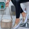 Plateauschuhe neue runde Zehenpartie einzelne Schuhe weiche Sohle Arbeitsschuhe Damen