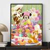 Disney Diamond Painting Peach and Diddy Theme Painting Cross Stitch Hanging Print Puzzle Mosaic Embroidery Home Decor 5D DIY Art Brand New