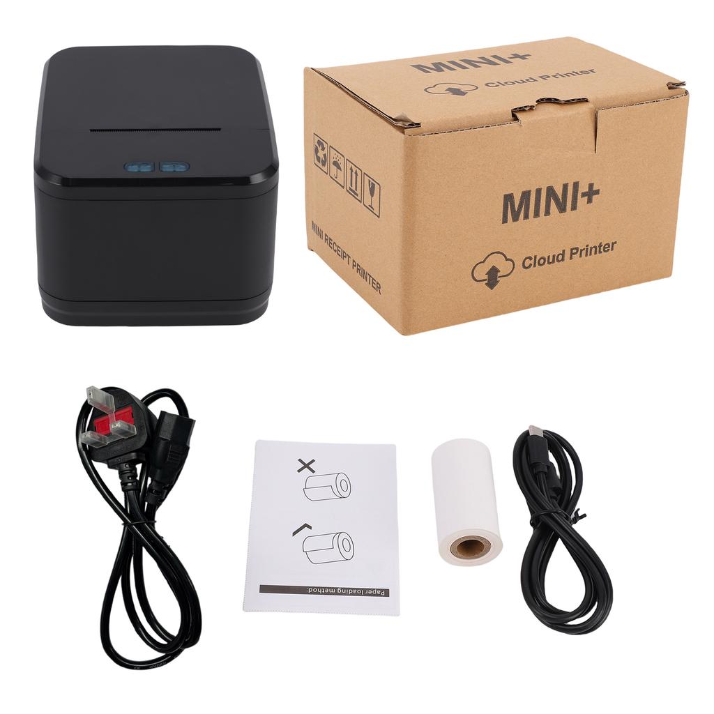 58Mm Thermal Receipt Printer Wireless Printing Machine Bluetooth+Usb+Lan Interface Compatible Win Android Ios For Supermarket