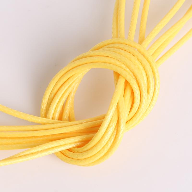 Korean Waxed Cord (1-2mm) for DIY Jewelry: Faux Leather Cord for Necklaces and Bracelets