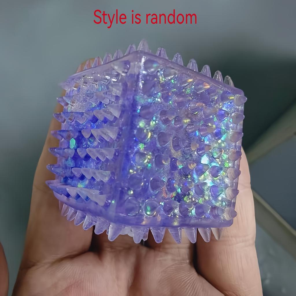 3D Maltose Geometrischer Würfel Squishy Spielzeug, Weicher Sensorischer Fidget Stressball für Kinder ab 3 Jahren, Osterparty & Outdoor Geschenk