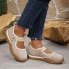 Women's Casual Sports Shoes, Elegant and Fashionable Instep Elastic Band Design Comfortable and Breathable Four Seasons Shoes Low-Top Single Shoes