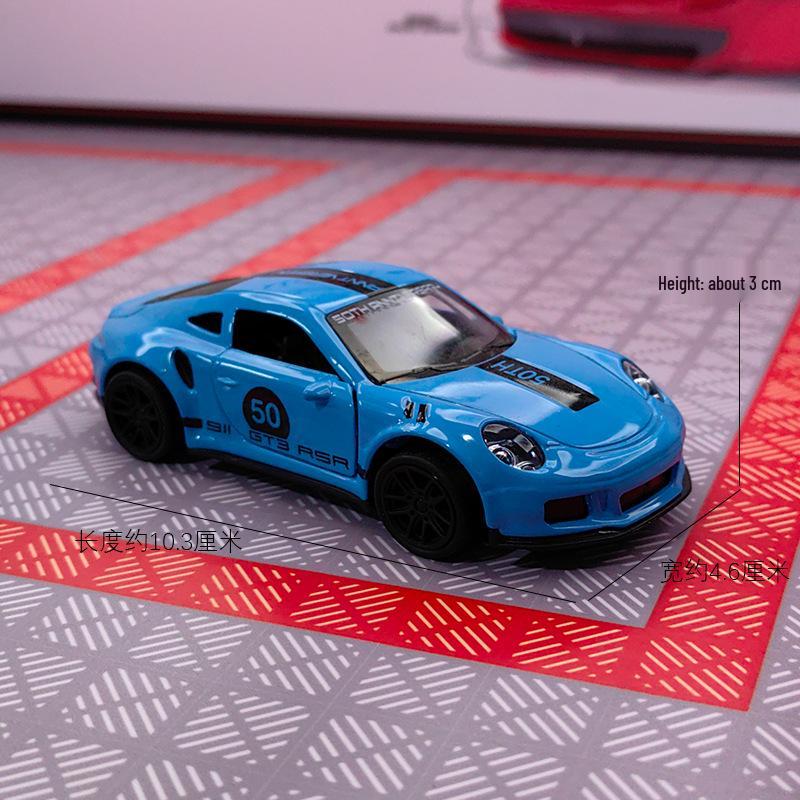 1:43 Alloy Pull-Back Sports Car Toy Figurine for Kids - Claw Machine Gashapon Gift.