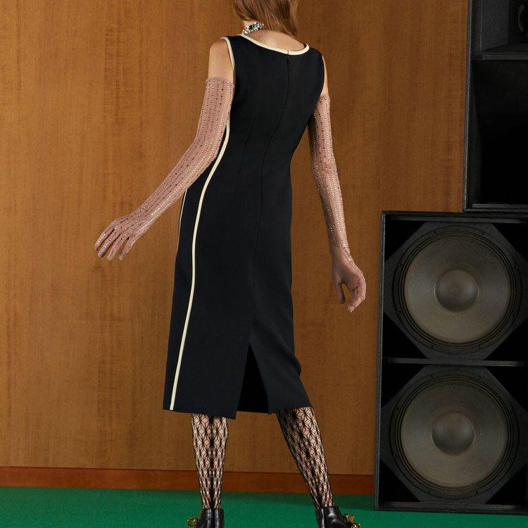 Gucci SS22 Sleeveless Dress Women's Black 691471-ZAD88-1043