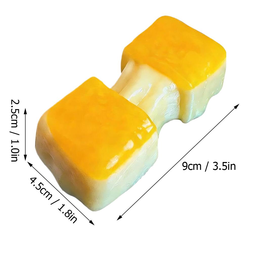 Funny Simulation Stretchy Rice Cake Toy Silicone Pinching Toys Soft Stress Relief Slow Rising Sensory Fidget Toys Gifts For Kids