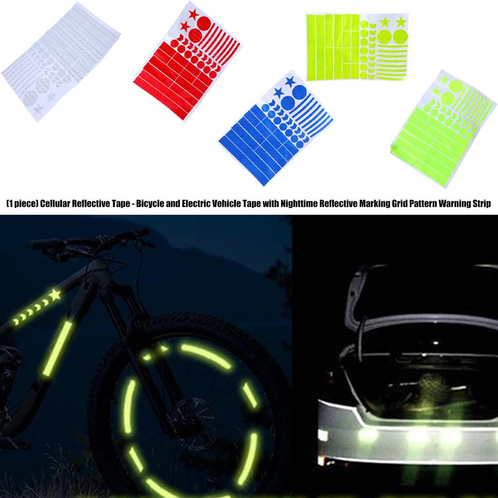 High Reflective Tape Waterproofs Car Bike Helmets Reflective Sticker Cycling Bicycles Strong Reflective Sticker
