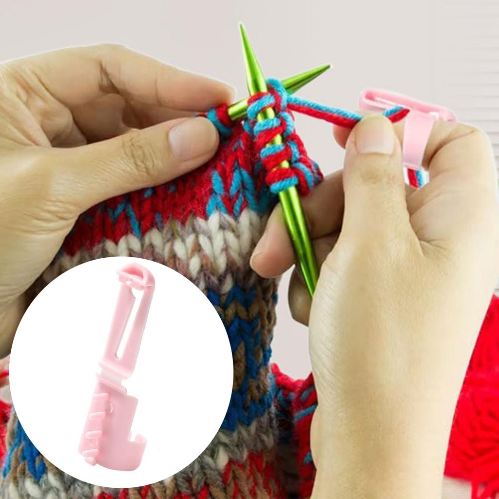 Yarn Guide Ring Knitting Sweater Yarn Guides Sturdy Thread Wool Artifact Fingering Tools for Friends Family Lover Gift