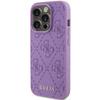 Guess Guhcp15Xp4Epmu Iphone 15 Pro Max 6.7 Fioletowy/Light Purple Hardcase Leather 4G Stamped