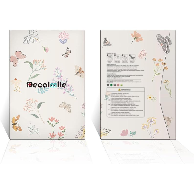 Decalmile Rainbow Unicorn Window Clings Castle Hot Air Balloon Butterfly Clouds Window Decals Girls Bedroom Baby Nursery Kids Room Window Stickers