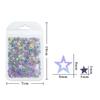 Holographic Hollow Star Nails Sequins Laser Flakes Nail Art Decoration