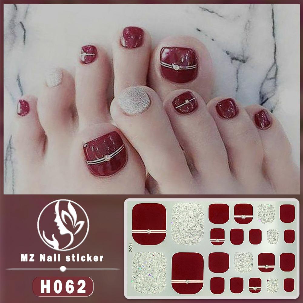 Fake Nails Toenail Sticker 3D Imitation Diamond Manicure Patch Waterproof and Long-lasting Whitening Toenail Sticker Wholesale