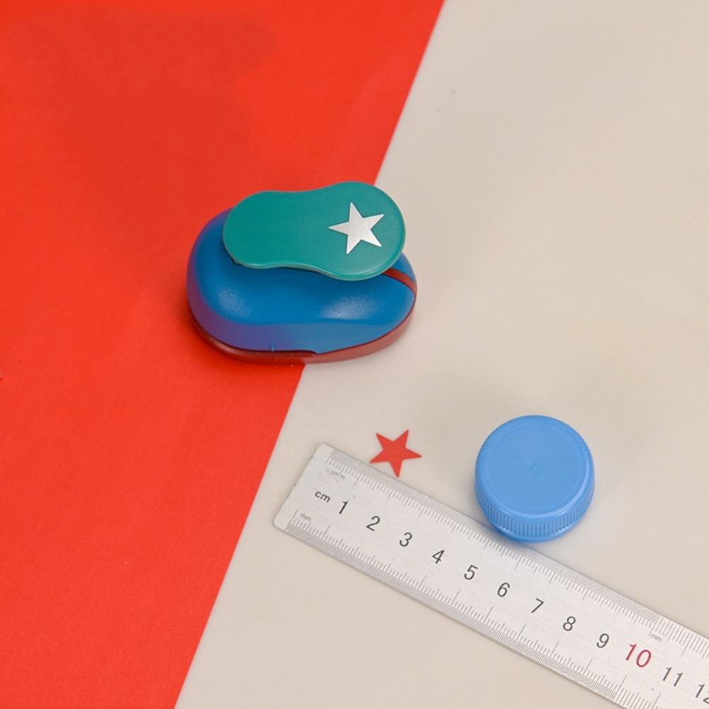 Paper Cutter Crafts Hole Puncher 8/16/22/31/50mm Star Punching Machine  Card Making