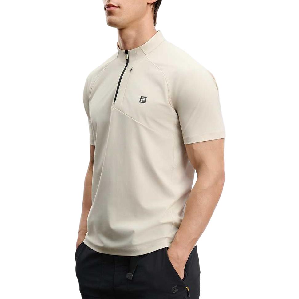 

New FILA x BBC EARTH Athletics T Shirt Men Camel A11M437122FBG L