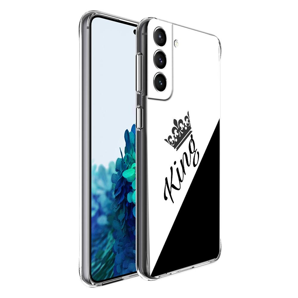 Cute Mom Queen Princess Case For Samsung Galaxy S22 S20 FE S21 Plus S10 S9 Note 20 9 10 Lite Transparent Soft Phone Cover