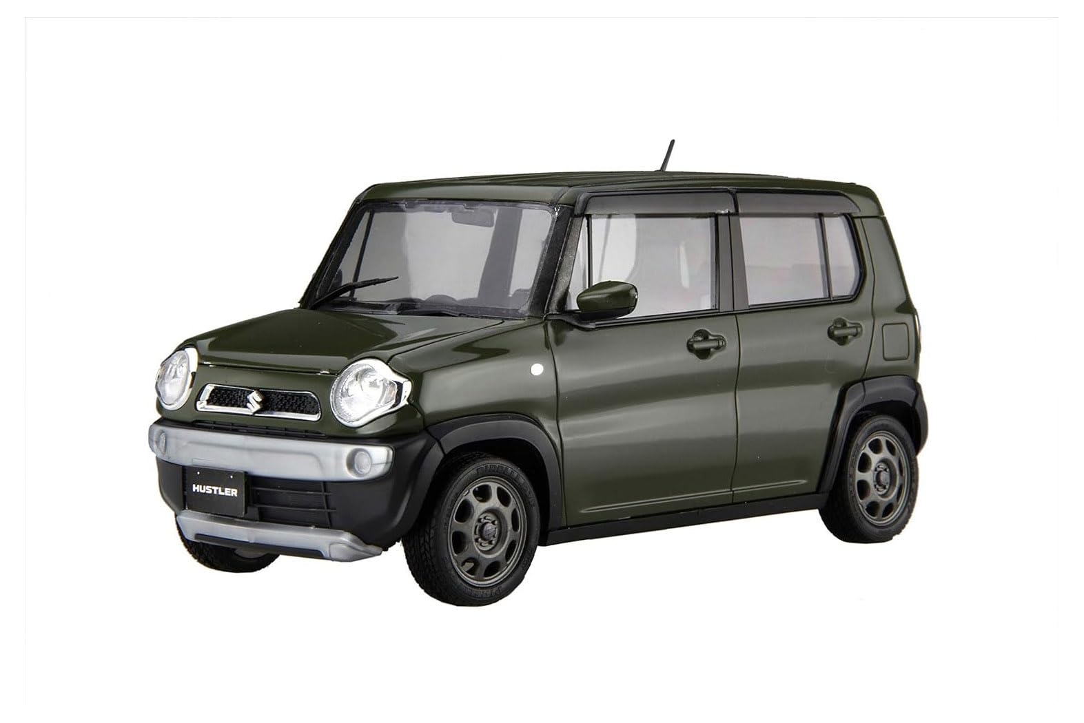 

Fujimi Модель автомобиля NEXT Серия Suzuki Hustler Khaki Pearl Пластиковая модель автомобиля 1/24 №11EX-1 (G/Cool Металлик) Предварительно окрашенный NX11EX-1