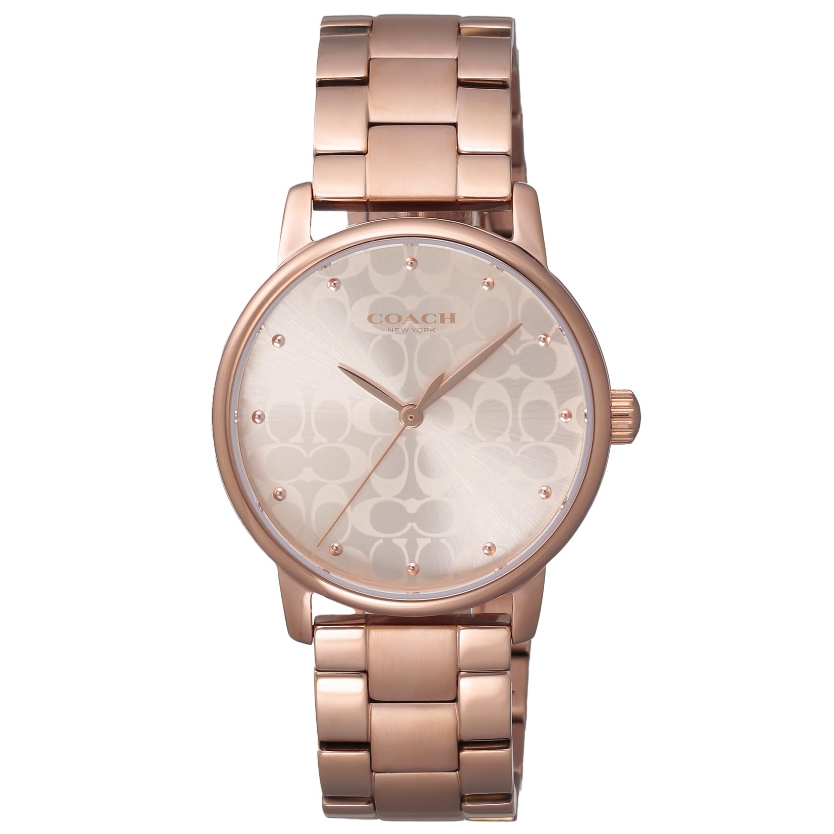 

GRAND Золото Нержавеющая сталь Минеральное Водонепроницаемый для Ежедневного 36ММ [Coach] Часы, Циферблат, Сталь, Стекло, Кварц, Использование, Часы, 14503407, Женские [Б/У]