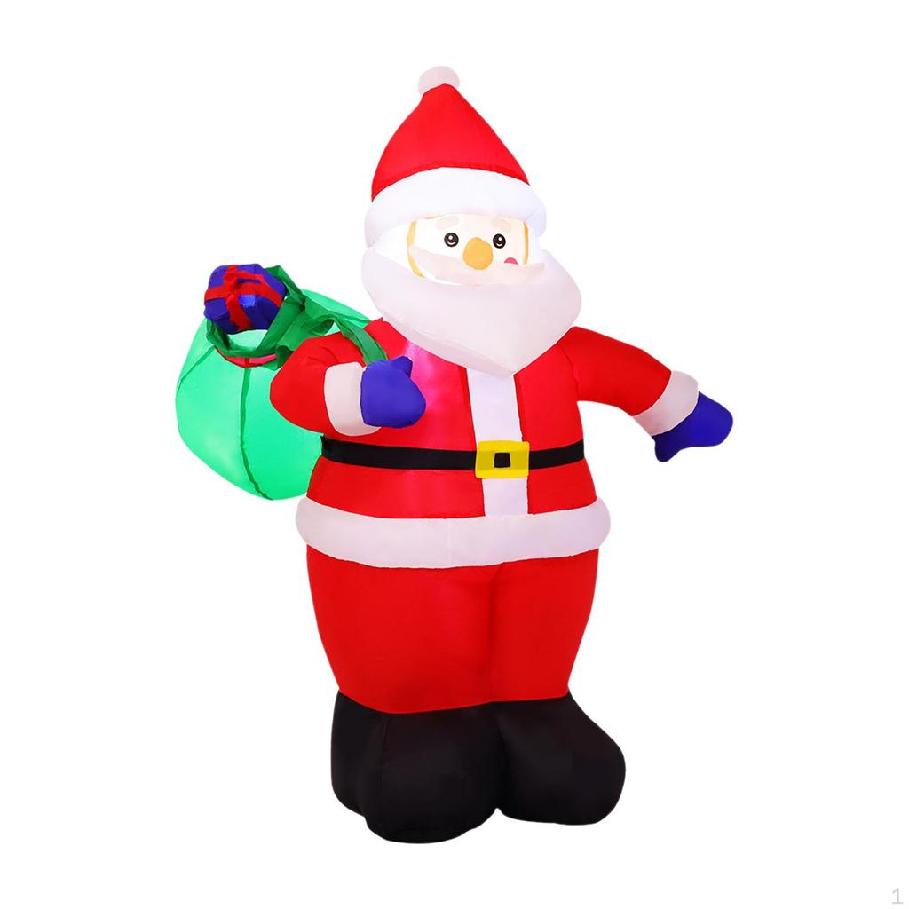 Christmas Inflatable Decoration Ornament Funny Figure with Lights Xmas Decor