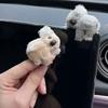 2PCS Cute Plush Koala Rearview Mirror Pole Doll Pendant Car Ornaments Motorcycle Bicycle Rearview Mirror Decoration Accessories