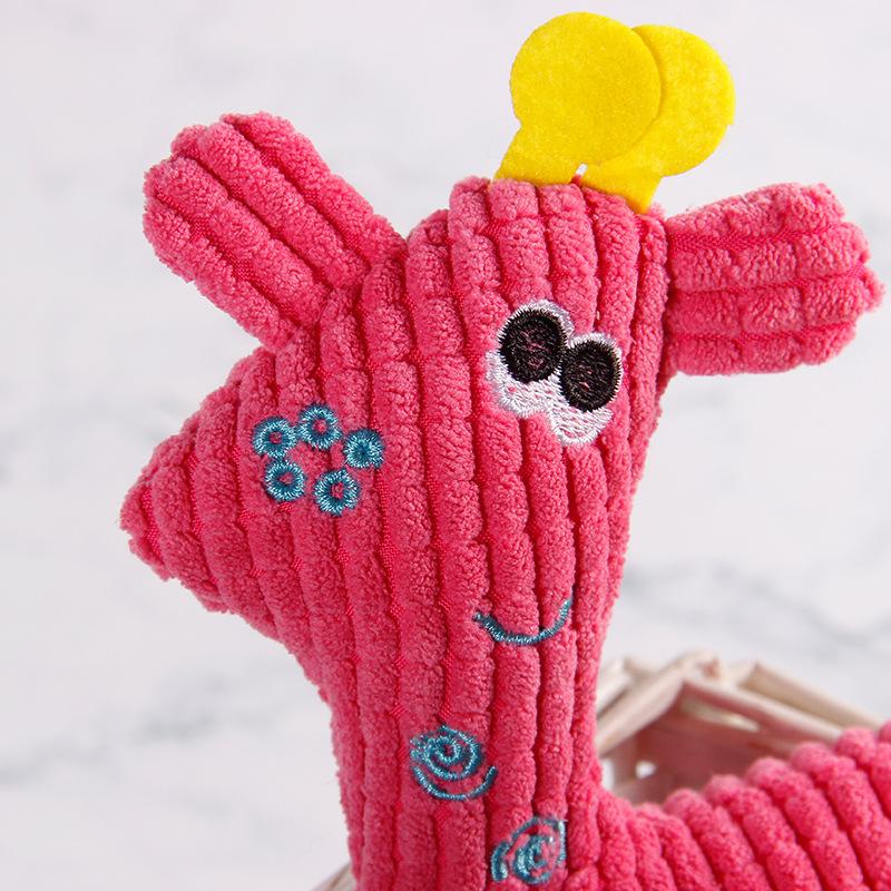 Pet Supplies: Sound-sounding, Tooth-grinding, Biting Cat and Dog Toys, Corn Kernels, Plush Cotton Ropes, Deer