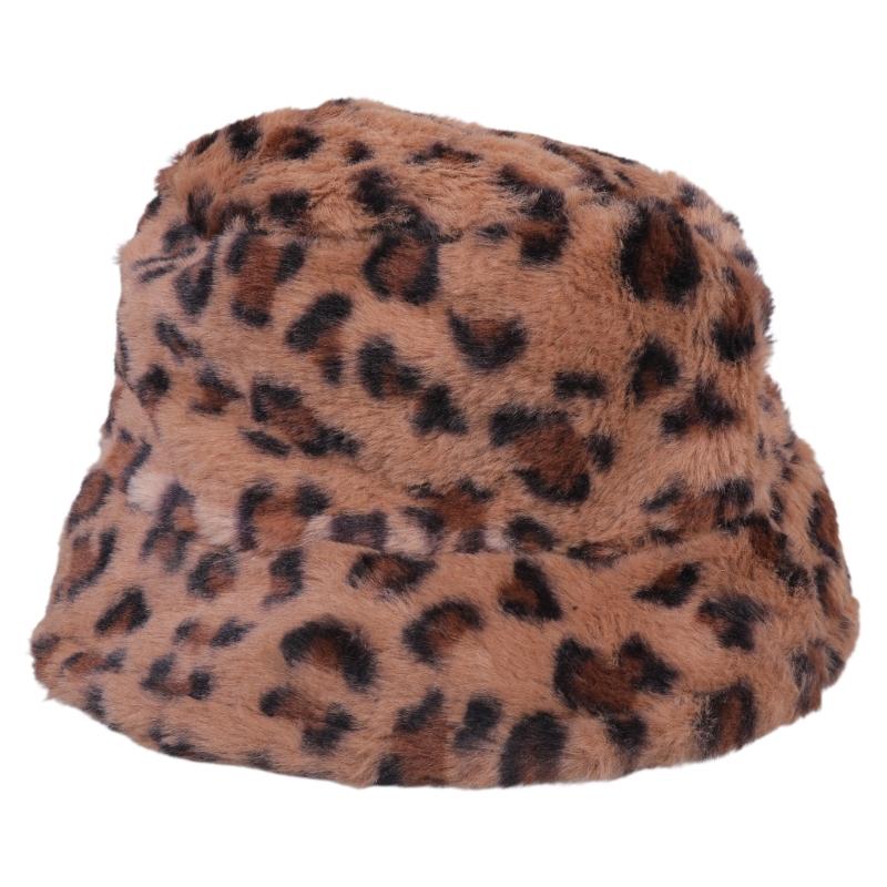 Winter Plush Bucket Hat Warm Fisherman Hat Outdoor Activity Fashionable Hat for Outdoor Activities and Daily Wear
