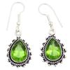 Peridot-Quarz-Edelstein-Freunde-Schmuck-Halsketten-Set 18-20''