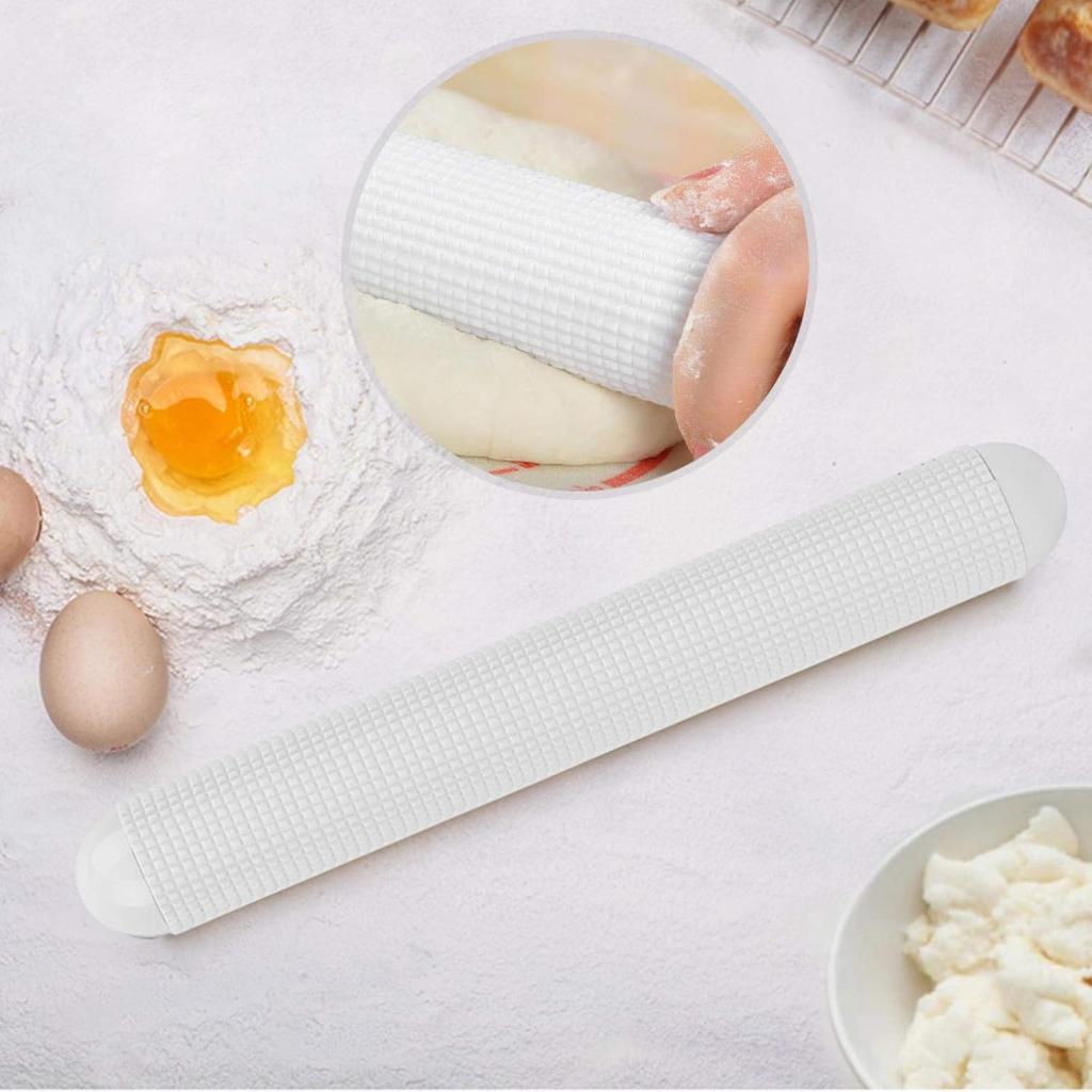 Plastic Non-stick Rolling Pin, Fondant Cake Dough Roller for Baking Kitchen Tool, Pastry Cake Noodle Baking Decorating Tool