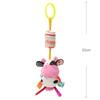 New Baby Rattles Bell Toy Soft Stuffed Animal Rattle Hand Grip Toys Pendant  Stroller Crib Bed Teether Hanging Toy 0-24 Months