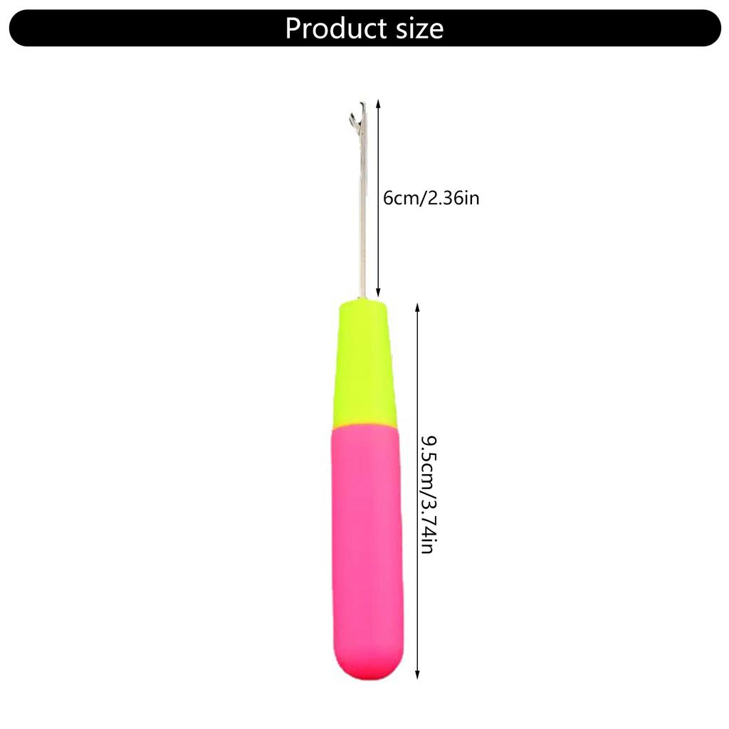 1/5/10 Pcs Latch Hook Crochet Needle Crochet Hook Dreadlocks Crochet Hook for Weaving Dreadlocks Carpet Making