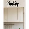 Wrought Iron Pantry Sign, Metal Wall Art for Home Kitchen Restaurant Coffee Shop, Modern Farmhouse Wall Decor, Housewarming Gift