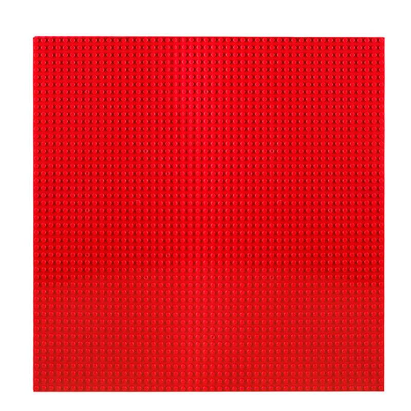 Non-Toxic 40*40Cm High Quality Baseplate Fit Classic Building Blocks 50*50 Dots Diy Base Plate Bricks Christmas Gift Toys For Children