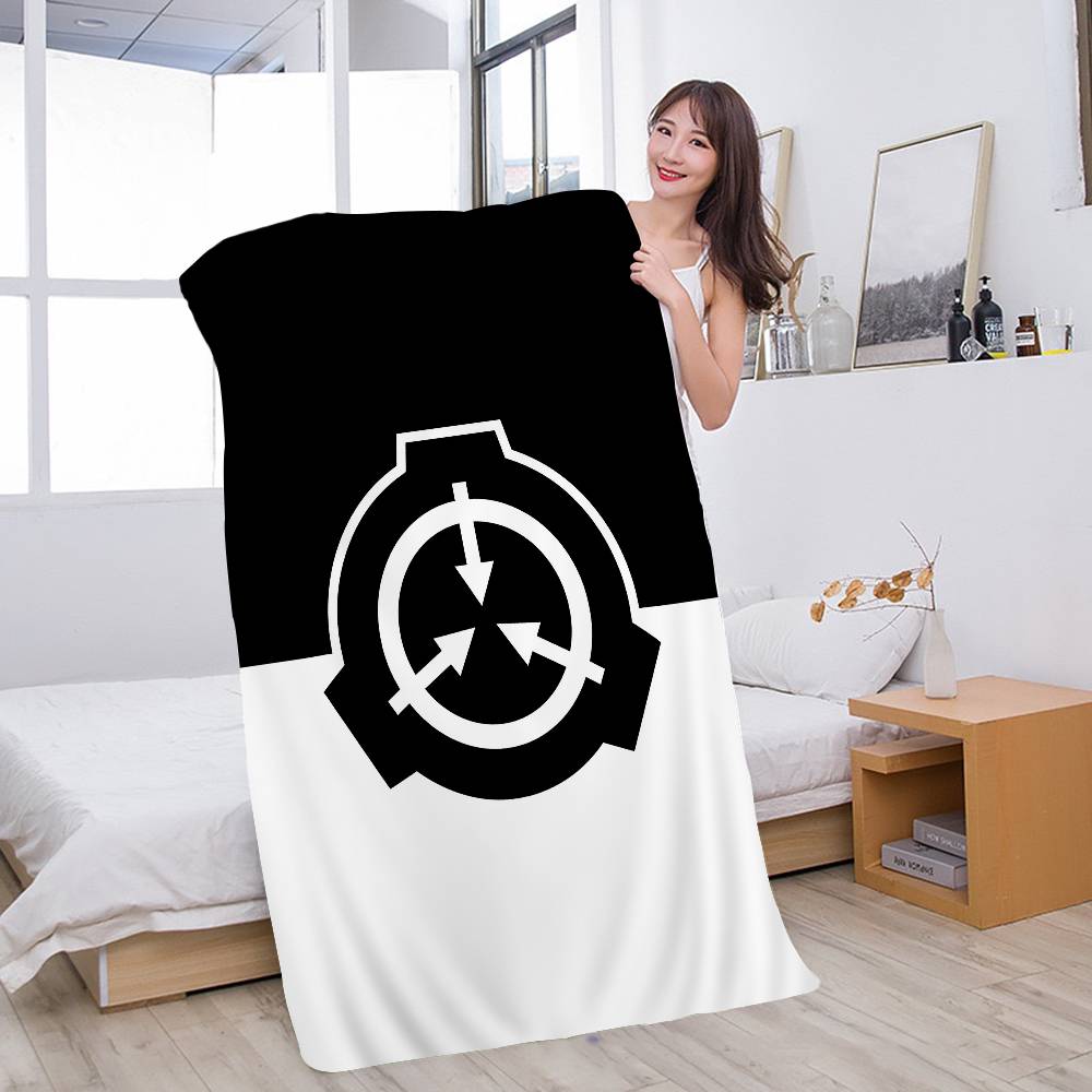 Classic Game SCP Foundation Anime Beach Swimming Towel Soft Absorbent Washcloth Children's Gifts for Kids Travel Camping Gym