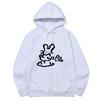 Cute Rabbit On The Carrot Hoodie_3 Color