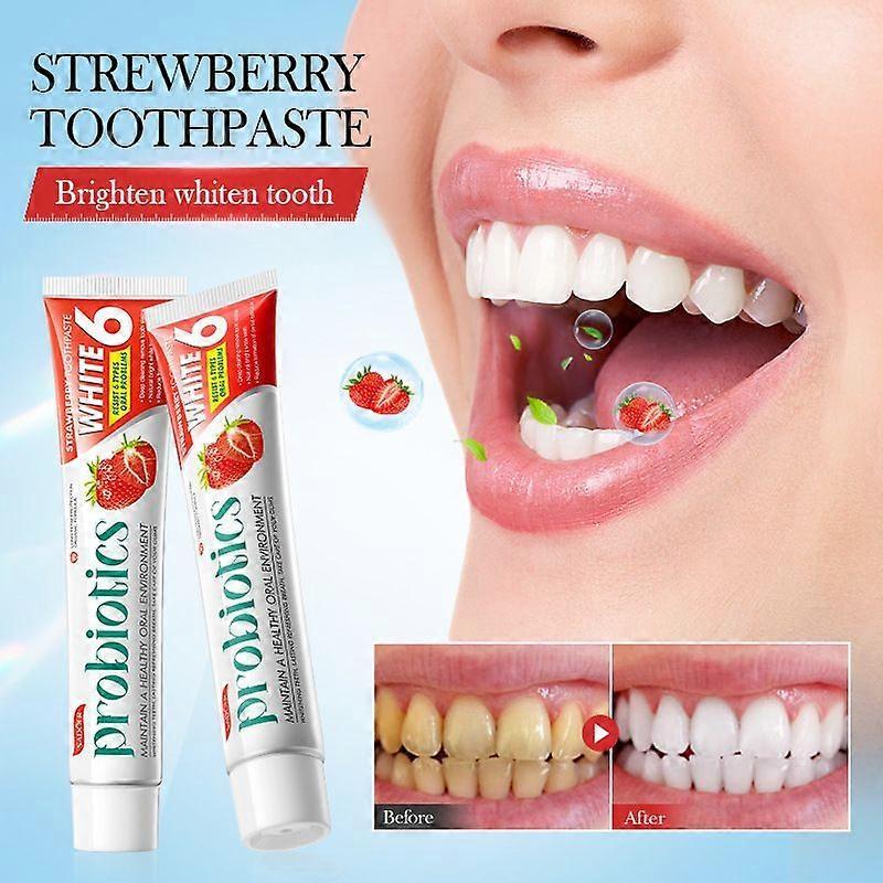 Plant Fruit Probiotic Toothpaste Sadoer Oral Brightening White Teeth Gingival Protection Toothpaste Wholesale