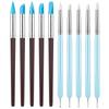 10-Piece Pottery & Nail Art Silicone Pen Set for Clay & Polymer DIY Projects