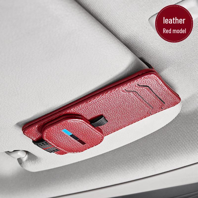 Car Sun Visor Multifunctional Clip for Glasses, IDs, and Receipts
