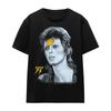 David Bowie Golden Bowie Ladies T-Shirt S-2XL, Black
