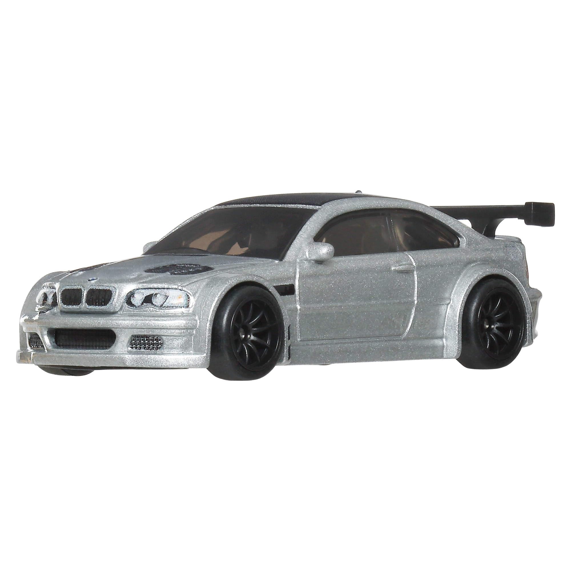 

BMW M3 GTR Die-Cast Toy Car, Boulevard Silver, Ages 3+