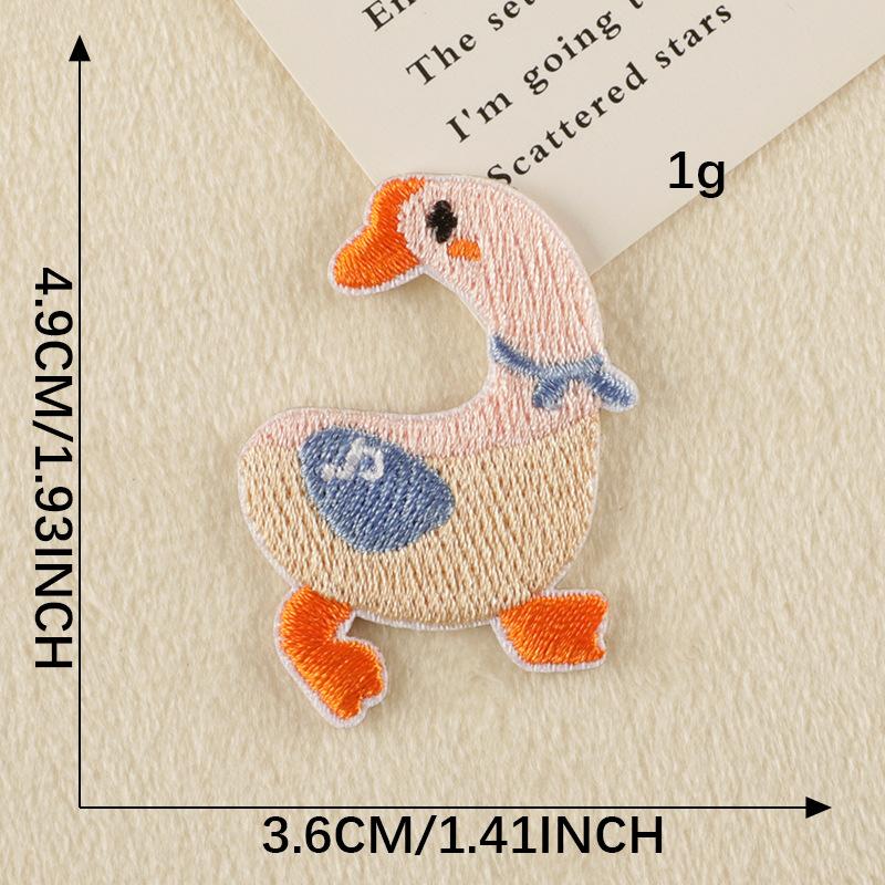 

Вышитая этикетка Вышитая наклейка Нашивка наклейка Оригинальная серия мультяшных животных Аксессуары Аксессуары для одежды Наклейка на ткань своими руками B5R-B-4-4