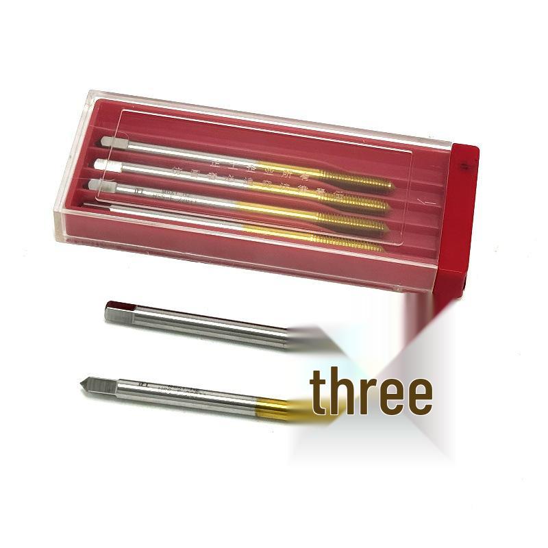 Titanium Plated Extrusion Tap Set: M2-M12, Lengths 90-200