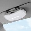 TVE4  Car Visor Sunglasses Glasses Case Glasses Holder Clip Box Accessories For Mercedes Benz AMG GLC W203 W206 W220 W205 W211 W212