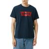 Camiseta de Manga Corta con Cuello Redondo y Estampado del Logo Levis para Hombre Camisetas Azul A4391-0009