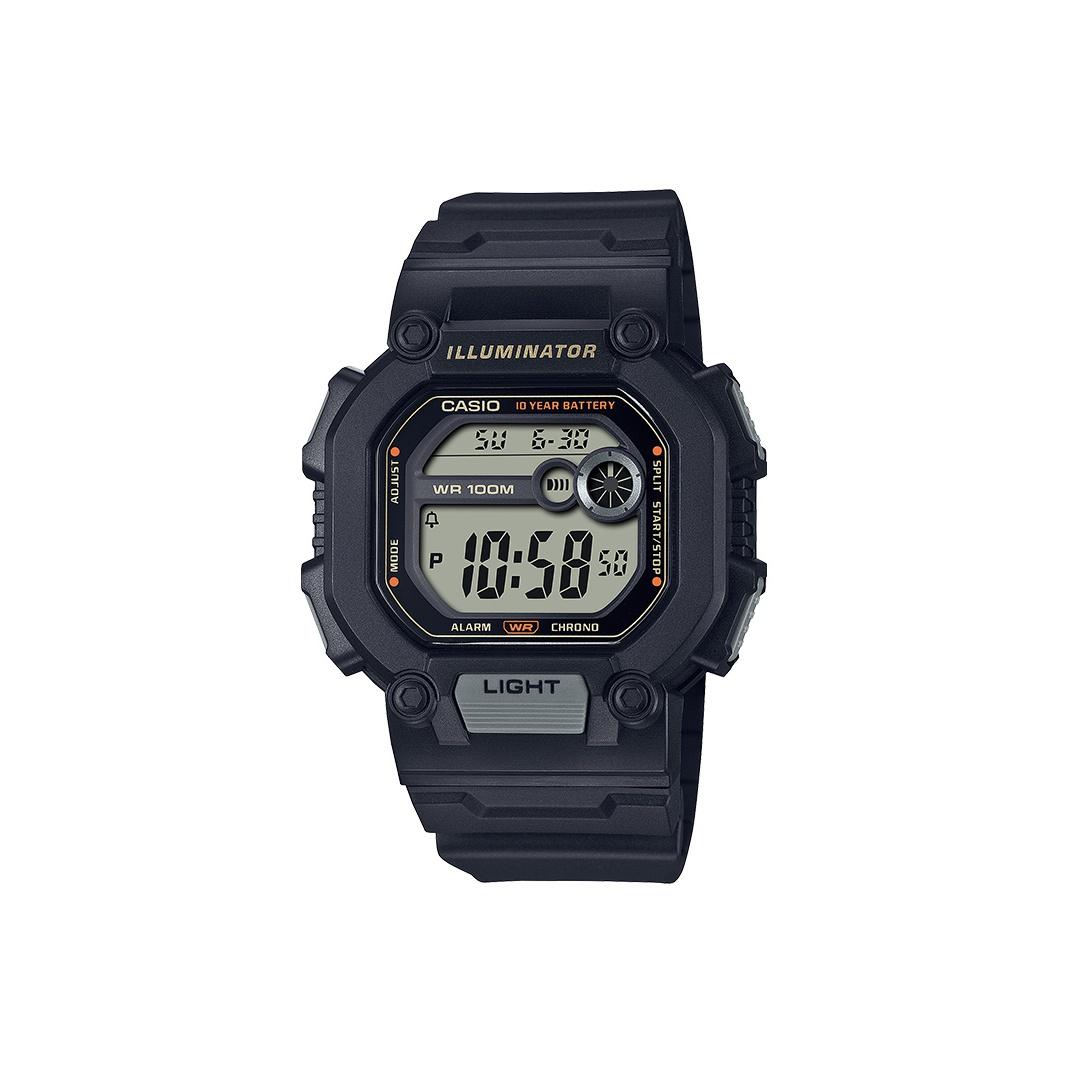 CASIO Men Standard Series Watch W-737HX-1AV Black Dial