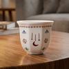 Star Moon Pattern Latte Espresso Mug 80/170/250ml Middle Eastern Cup  Middle Eastern Restaurant