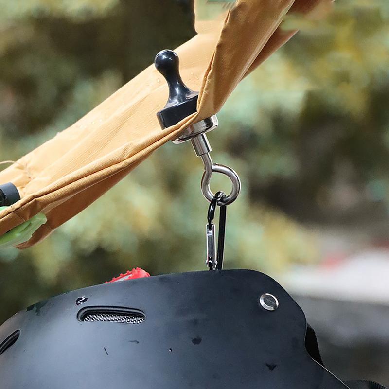 Zelt Magnetischer Haken Zeltbefestigungshaken Mit Bergsteiger-Schnalle Outdoor-Zubehör Für Picknick Multifunktionale Zubehörteile