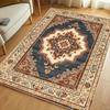 Light Luxury Retro Persian Carpet Soft Anti slip Washable Floor Mat Living Room Bedroom Study Home Decoration