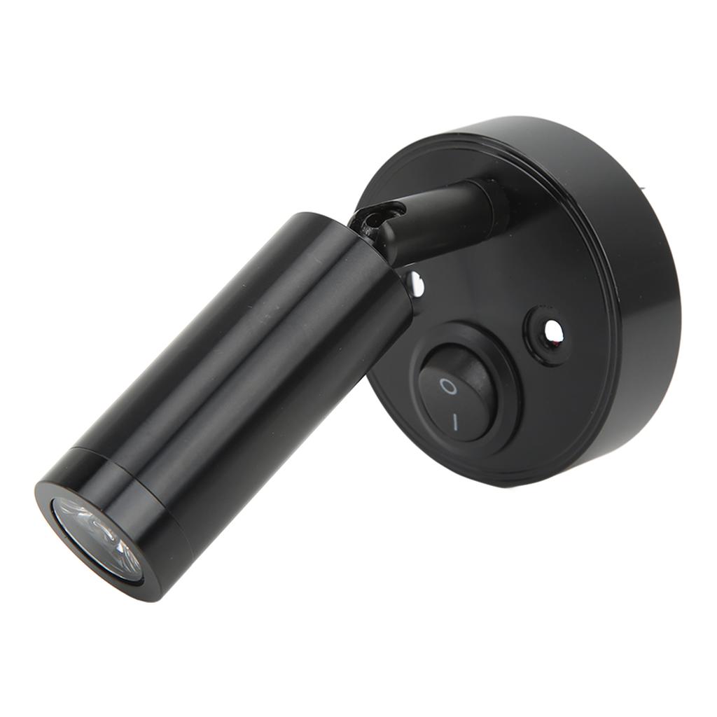 RV Bedside Reading Light Rotatable Wall Mount LED Spot Reading Light 3W with for Boat
