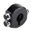 1x Universal 25mm 1" Black CNC Motorcycle Momentary Switch Reset Button 120W 10A