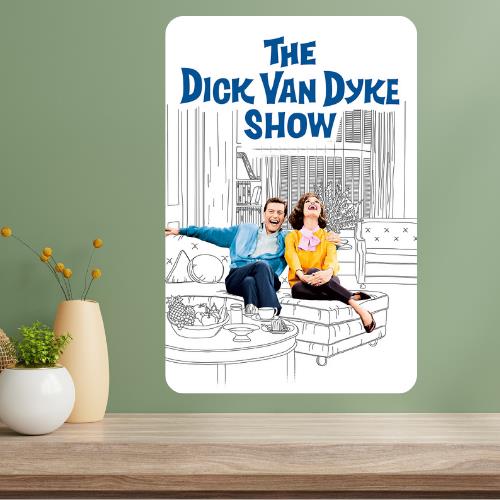 

Dick Van Dyke Show Classic TV Metal Poster Sign 20x30cm（7.8x11.8inch）