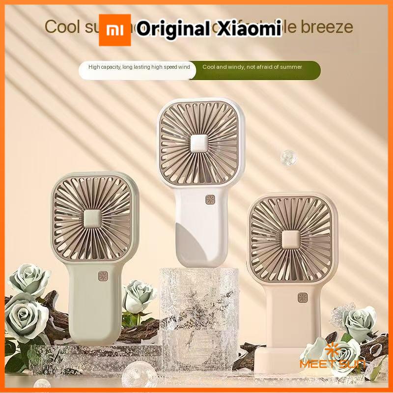 Xiaomi MEET SUN High-Speed Mini Handheld Fan Lightweight USB Rechargeable Portable Fan for Bedroom Outdoor Ideal Lash Fan